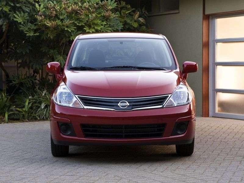 Nissan Versa 1st generation [restyled] 1.8 CVT sedan (2009–2011)