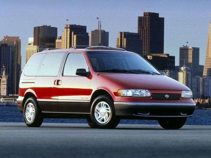 Nissan Quest 1 generacji [zmiana stylizacji] minivan 3.0 AT (1996 1998)