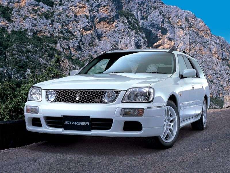 Nissan Stagea WC34 [restyling] wagon 5 dv. 2.5 AT (1998–2001)