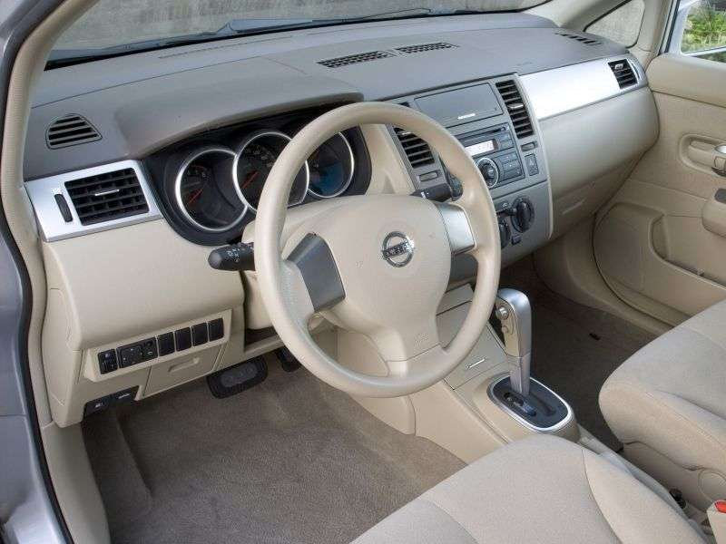 Nissan Versa 1st generation [restyled] hatchback 1.8 CVT (2009–2012)