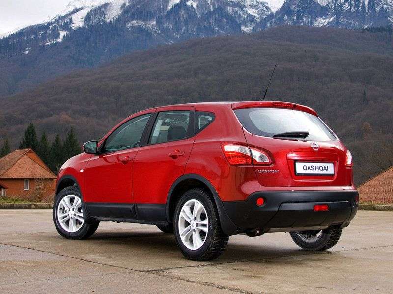 Nissan Qashqai 1st generation [restyling] crossover 2.0 MT 4WD 360 (D     G) (2012) (2010 – n.)