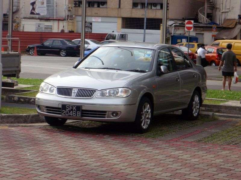 Nissan Sunny N16 [restyling] 1.8 MT sedan (2003–2009)