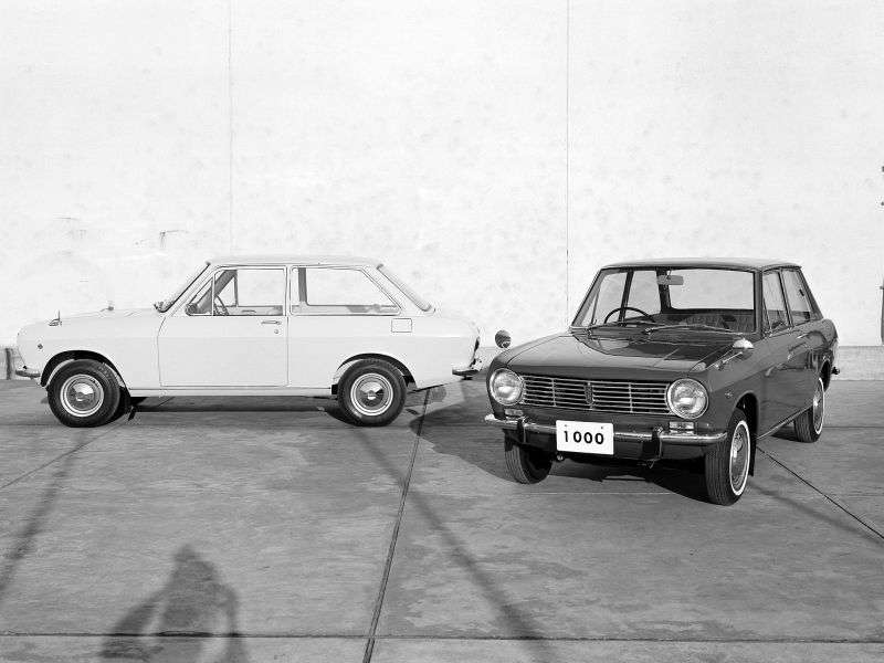 Nissan Sunny B10 2 drzwiowy sedan 1,0 mln ton (1966 1970)