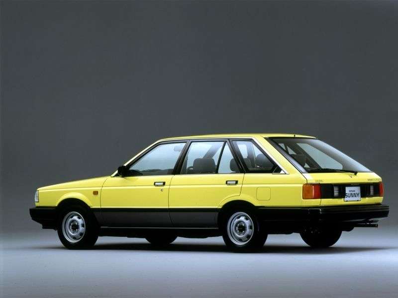 Nissan Sunny B12 California Estate 1.6 4WD MT (1986 1989)