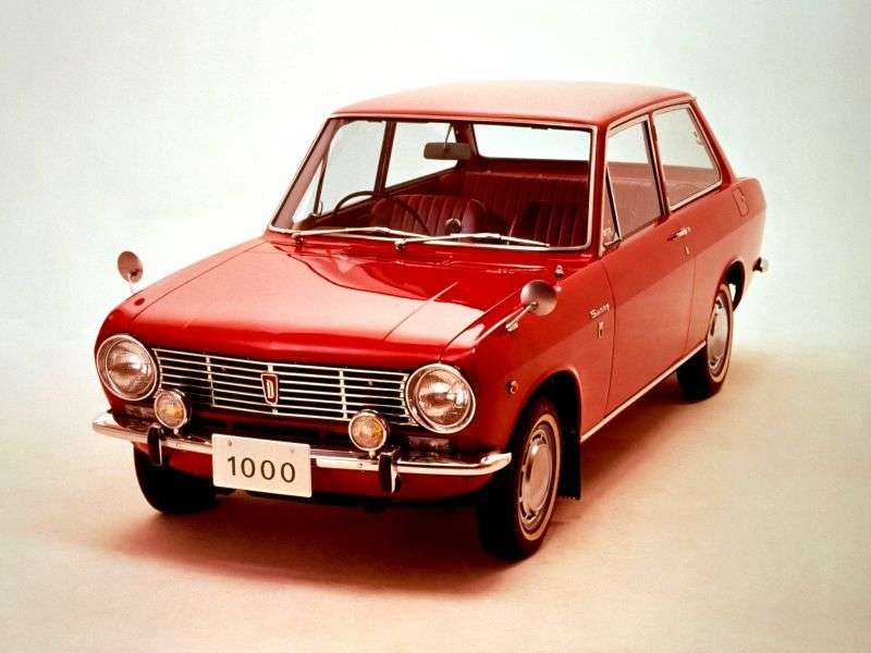 Nissan Sunny B10sedan 2 dv. 1.0 MT (1966–1970)