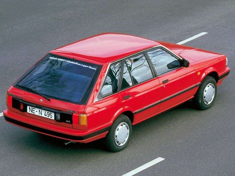 Nissan Sunny B12California wagon 1.6 MT (1986–1988)
