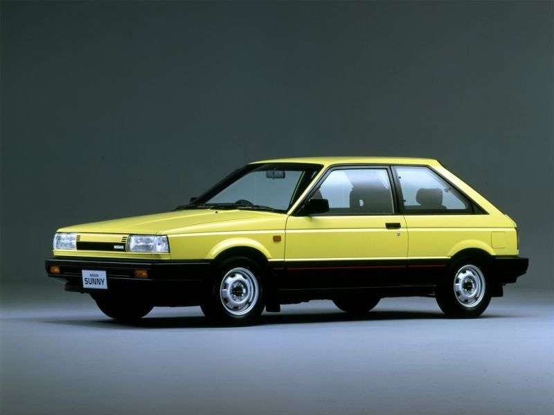 Nissan Sunny B12 hatchback 1.4 LX MT (1989 1991)