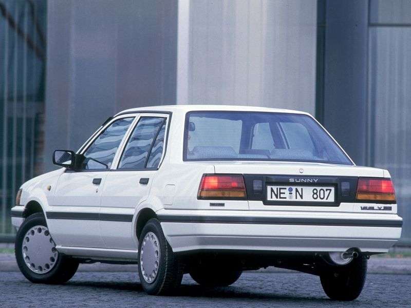 Nissan Sunny N13sedan 1.6 MT (1986–1988)