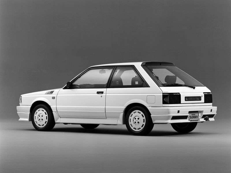 Nissan Sunny B12etchback 1.4 LX MT (1989–1991)