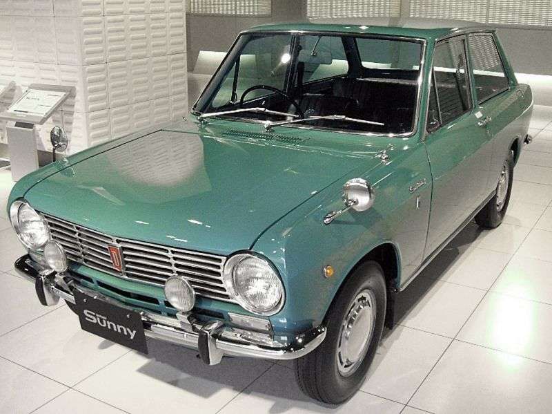 Nissan Sunny B10sedan 2 dv. 1.0 MT (1966–1970)
