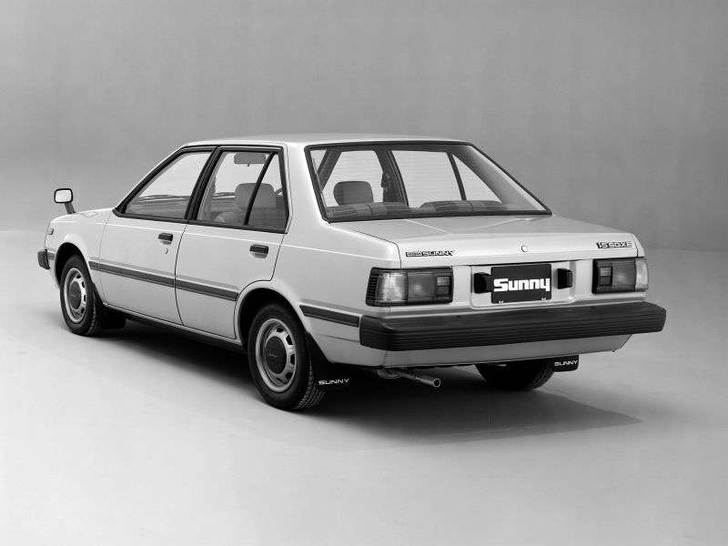 Nissan Sunny B11 sedan 1.7 D MT (1982 1985)