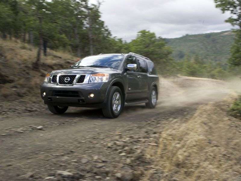 Nissan Armada 1st generation [restyling] SUV 5.6 AT 4WD (2007 – current century)