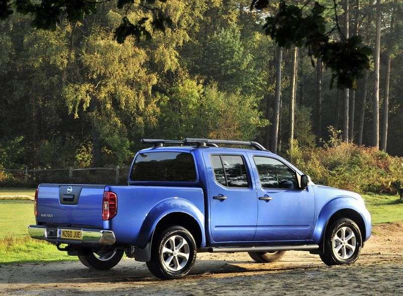 Nissan Navara D40 [restyling] Double Cab pickup 2.5 dCi Turbo AT 4WD LE (BC DE) (2012) (2010 – current century)