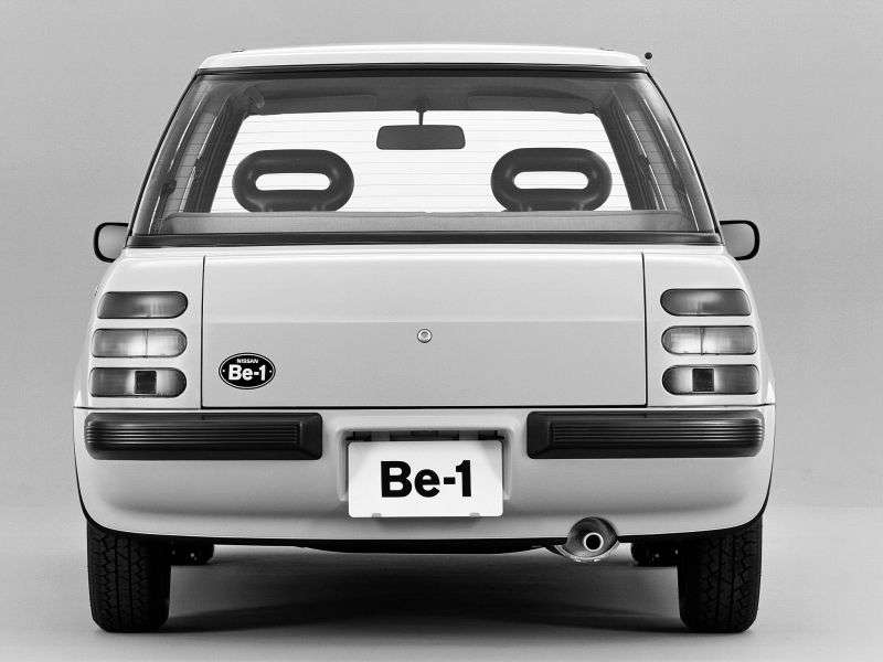 Nissan Be 1 1st generation hatchback 1.0 MT (1987–1988)