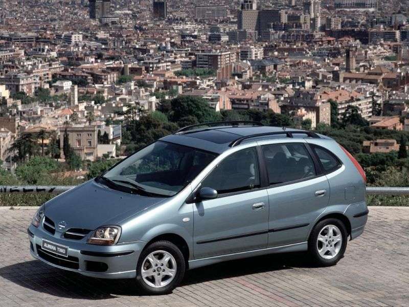 Nissan Almera Tino V10 minivan 1.8 MT (2000 2003)