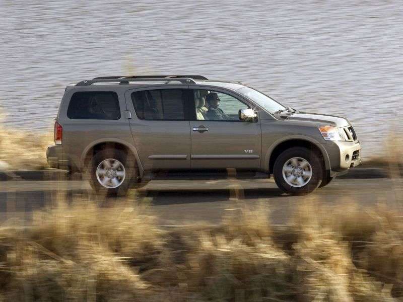 Nissan Armada 1st generation [restyling] SUV 5.6 AT 4WD (2007 – current century)