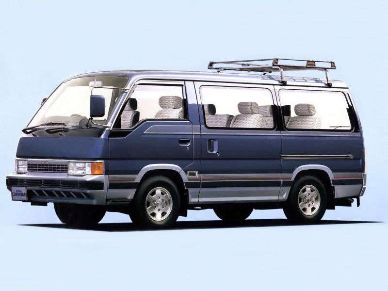 Nissan Caravan E24 Minibus 2.7 D MT 4WD Silk Road Limousine (1990 1993)