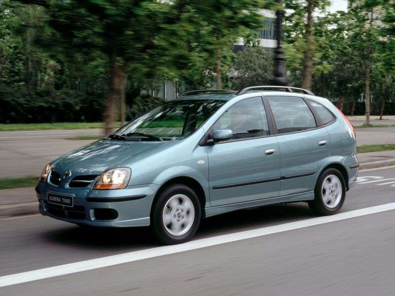 Nissan Almera Tino V10 minivan 2.0 CVT (2000 2003)