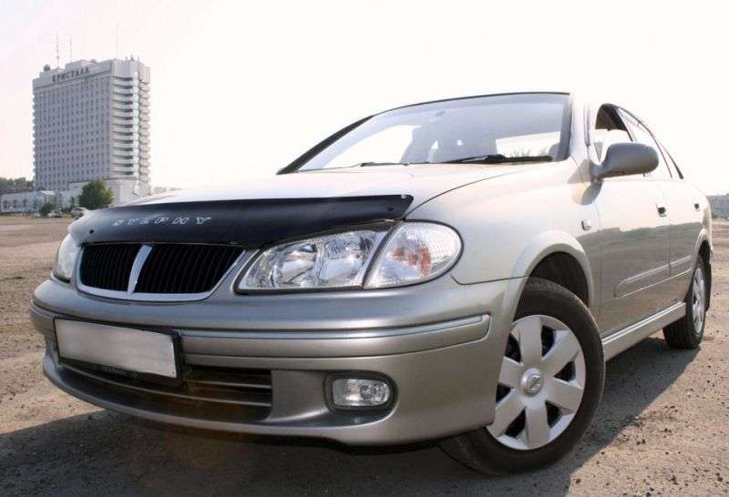 Nissan Bluebird Sylphy G10sedan 1.5 MT (2000–2003)