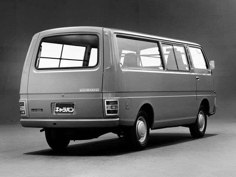 Nissan Caravan E20 Długi 4 drzwiowy minibus 2,0 MT (1973 1980)