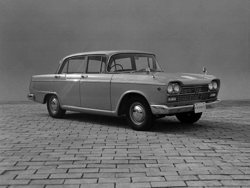 Nissan Cedric 31 [restyling] 4 doors sedan 1.9 MT (1962–1965)