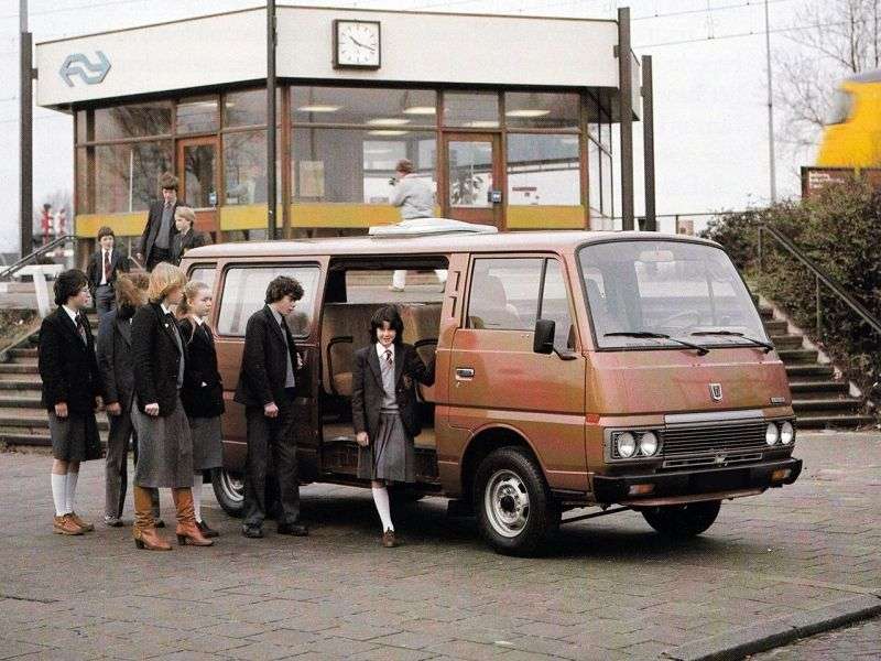 Nissan Caravan E23 microubus 4 dv. 1.6 MT (1980–1986)