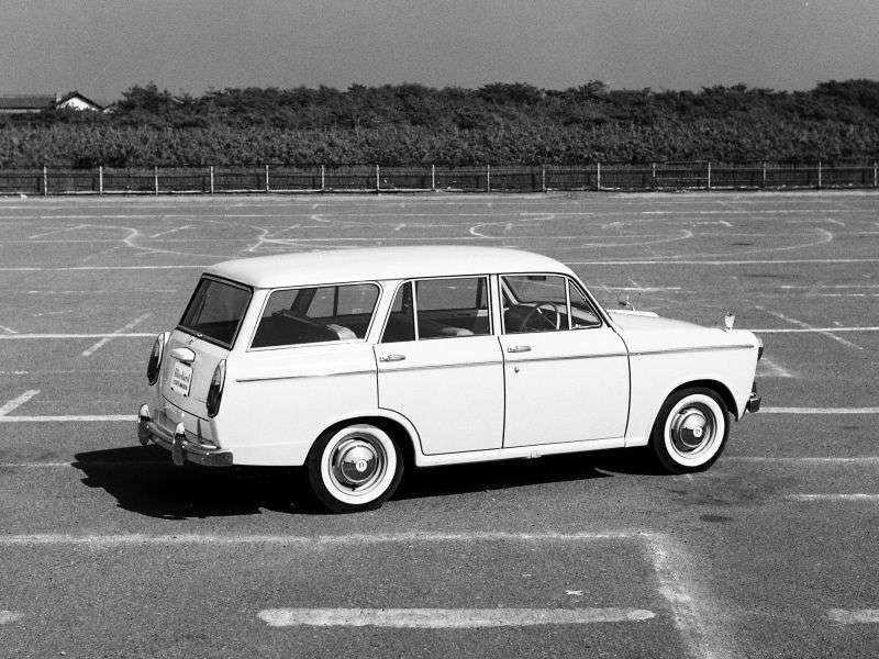 Nissan Bluebird 312 [restyling] station wagon 1.0 MT (1960–1963)