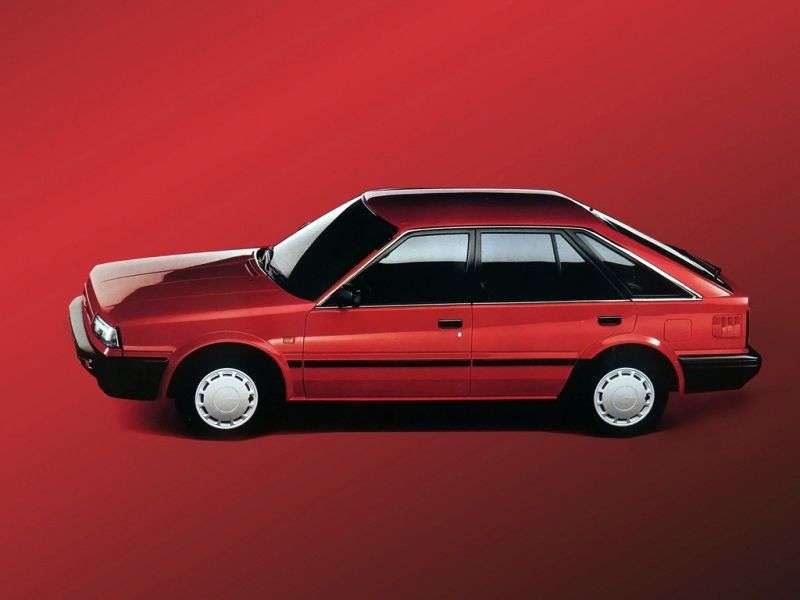 Nissan Bluebird T12 / T72 [2nd restyling] 1.6 MT hatchback (1986–1991)