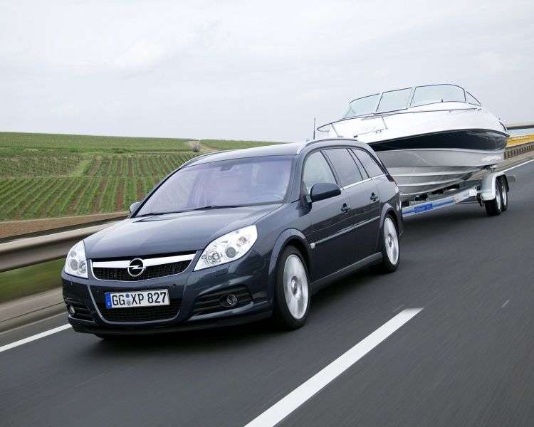 Opel Vectra C [restyling] wagon 5 bit 1.6 MT (2007–2008)