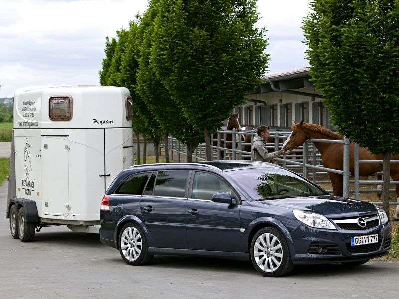 Opel Vectra C [restyling] wagon 5 bit 1.8 MT (2005–2009)