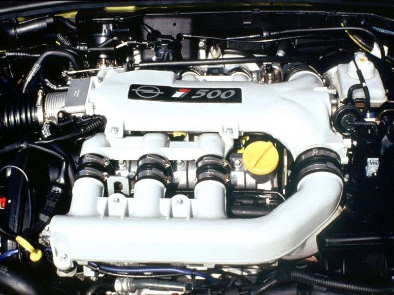 Opel Vectra B [restyling] i500 wagon 5 bits. 2.5 MT (1999–2000)