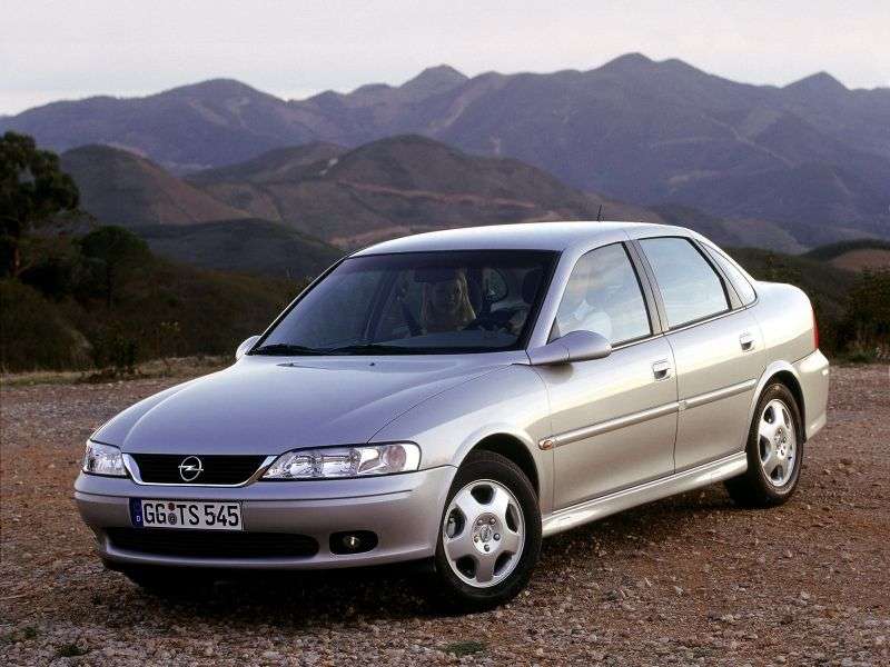 Opel Vectra B [restyling] 4 door sedan 1.8 AT (1999–2002)