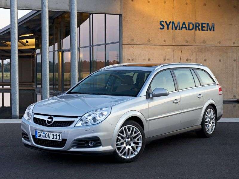 Opel Vectra C [restyling] wagon 5 bit 2.8 Turbo AT (2005–2009)