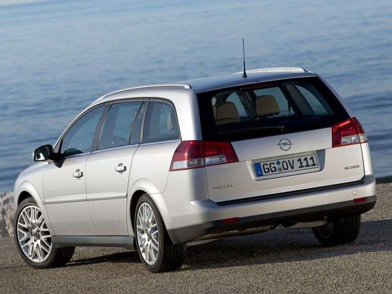 Opel Vectra C [restyling] wagon 5 bit 1.9 CDTi MT (2005–2008)