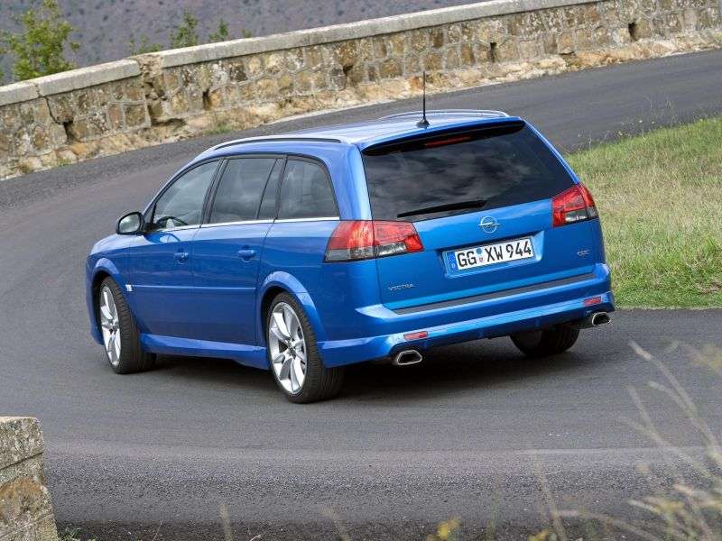 Opel Vectra C [restyling] OPC wagon 5 bit. 2.8 AT (2007–2008)