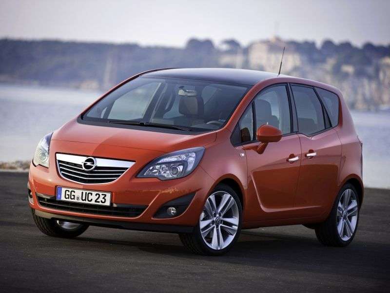 Opel Meriva minivan 2.generacji 1.4 LPG ecoFlex MT (2010 obecnie)