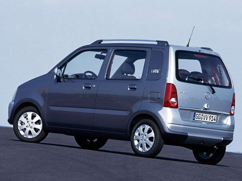 Opel Agila 1st generation [restyled] minivan 1.3 CDTI MT (2003–2007)