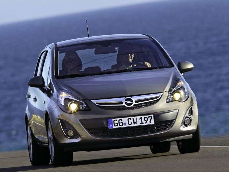 Opel Corsa D [restyling] 5 dv hatchback 1.2 MT Cosmo (2010 – n. In)