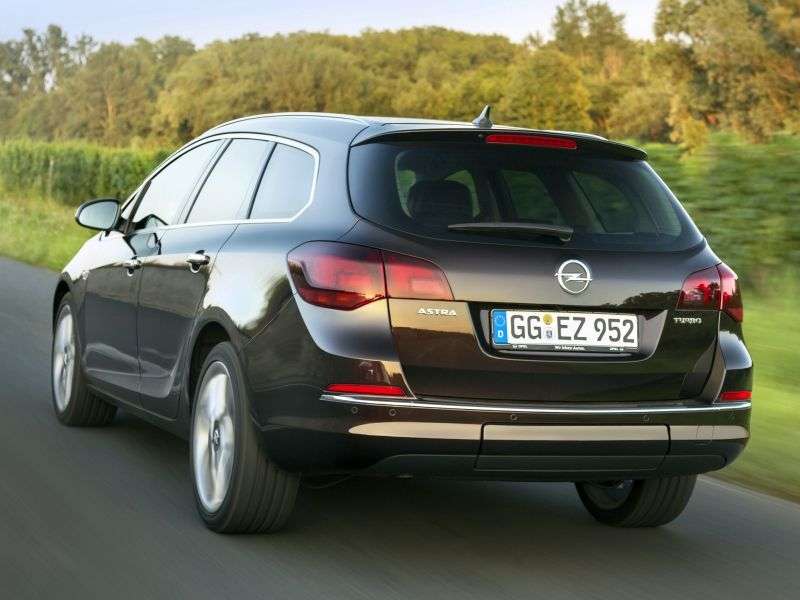 Opel Astra J [restyled] Sports Tourer wagon 1.4 ecoFLEX MT (2012 – n.)