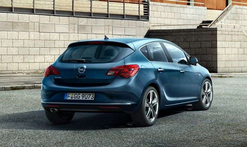 Opel Astra J [zmiana stylizacji] hatchback 1.7 CDTI ecoFLEX MT (2012 obecnie)