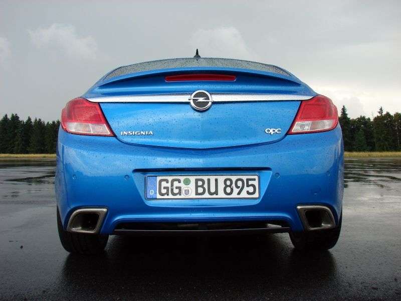 Opel Insignia 1st generation OPC liftback 5 dv. 2.8 Turbo AT 4x4 OPC (2009 – n. In.)