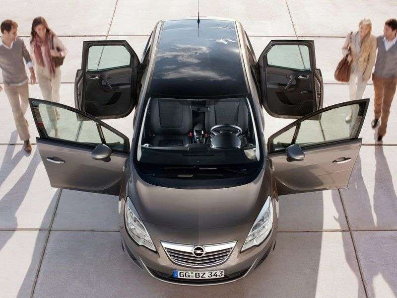 Opel Meriva minivan drugiej generacji 1.4 Turbo MT Active (2010 obecnie)
