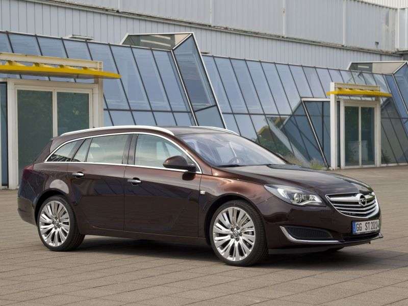 Opel Insignia 1st generation [restyled] Sports Tourer wagon 5 dv. 1.4 Turbo ecoFLEX MT (2013 – present)