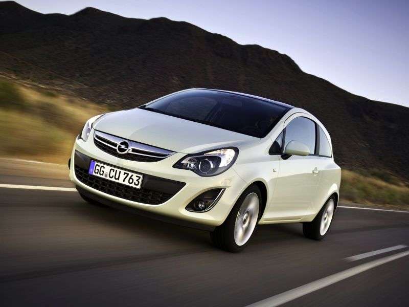 Opel Corsa D [restyling] 3 bit hatchback 1.4 MT Enjoy (2011 – n. In.)