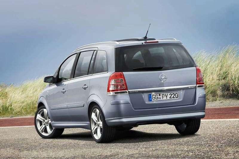 Opel Zafira Family [restyled] minivan 1.6 CNG MT (2008–2010)