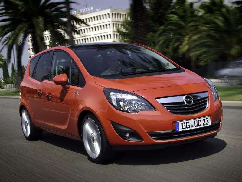 Opel Meriva 2nd generation minivan 1.7 CDTi MT Enjoy (2010 – n.)