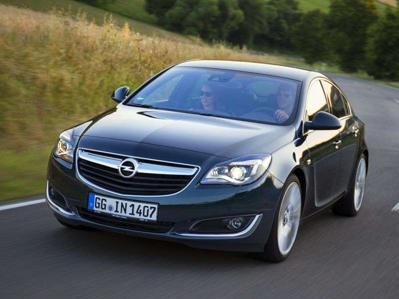 Opel Insignia 1st generation [restyling] liftback 1.8 Ecotec MT Cosmo (2013 – v.)