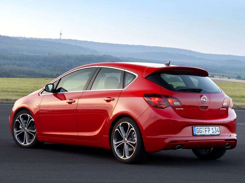 Opel Astra J [zmiana stylizacji] Biturbo hatchback 5 drzwiowy. 2.0 CDTI ecoFLEX MT (2012 do chwili obecnej)