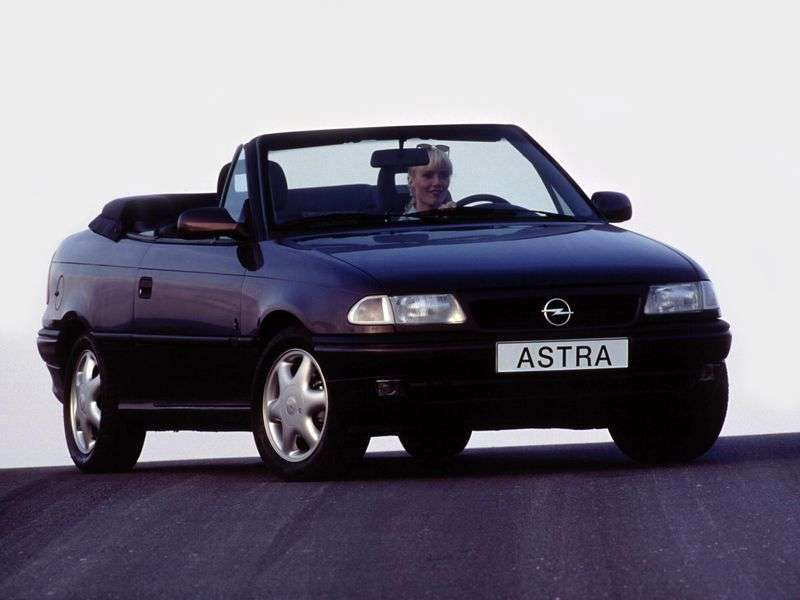 Opel Astra F [restyling] 1.6 AT cabriolet (1994–1998)