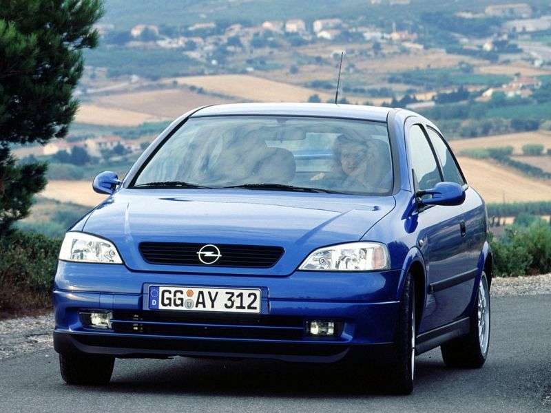 Opel Astra G hatchback 3 drzwiowy 1,2 mln ton (1998 2004)